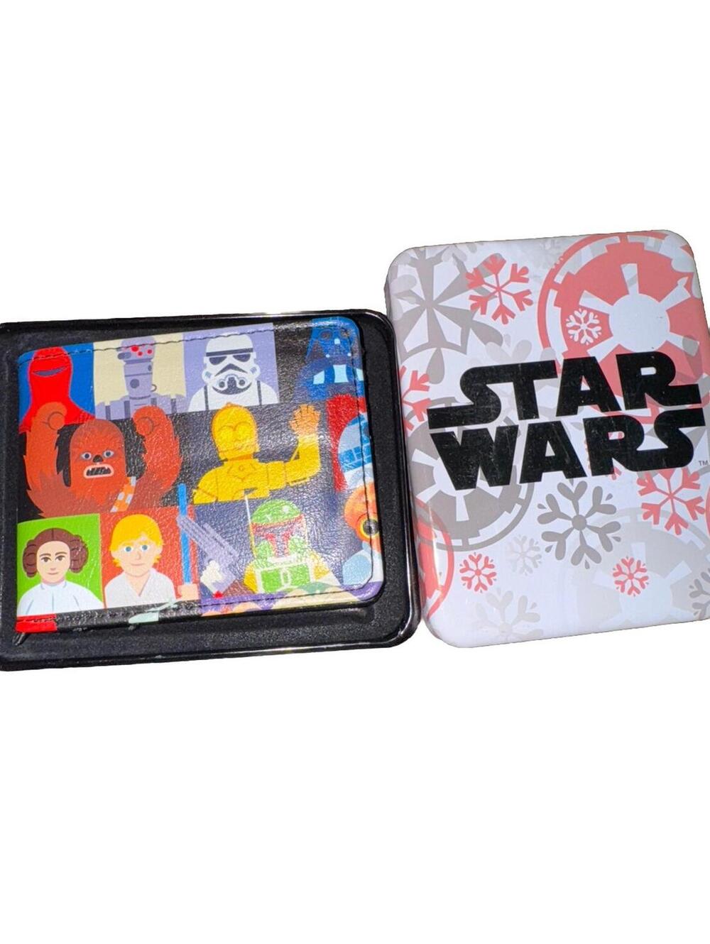 Buckle-Down Star Wars Classic Characters Pose Blocks Bifold Wallet